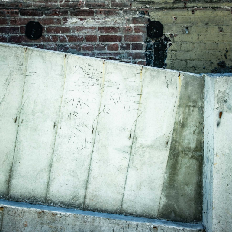 art photo of concrete, brick