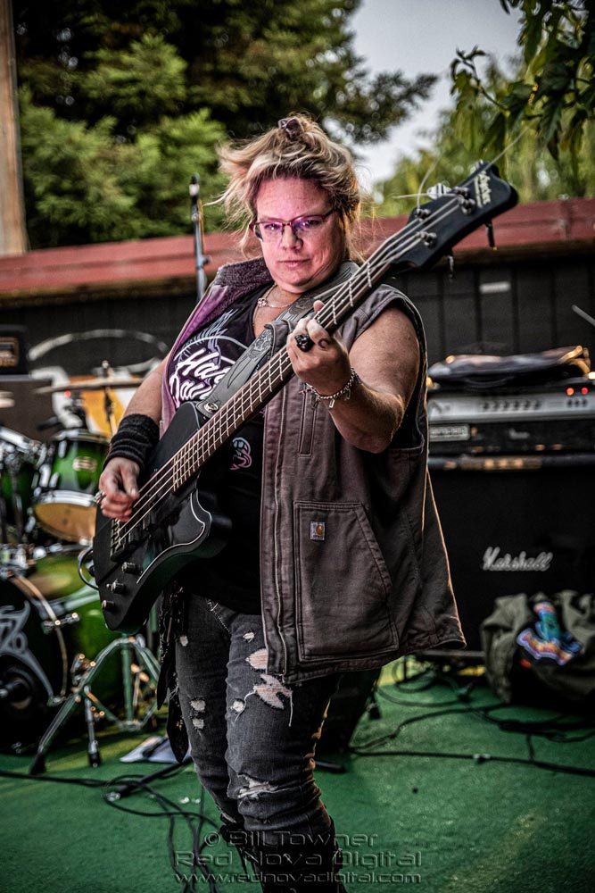 a person plays a guitar
