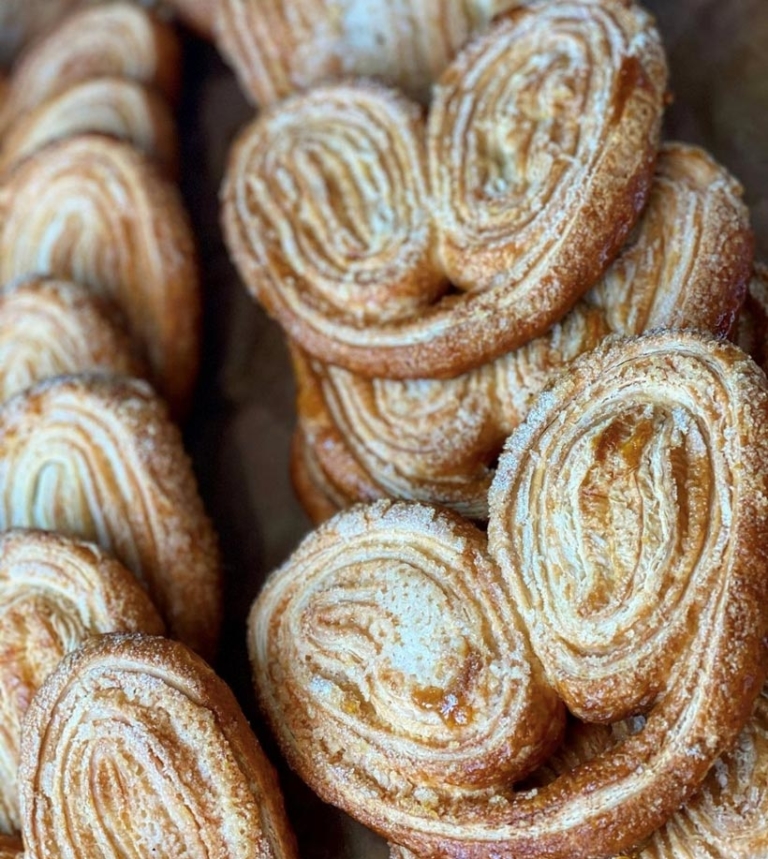 Flaky pastries at Tia Maria