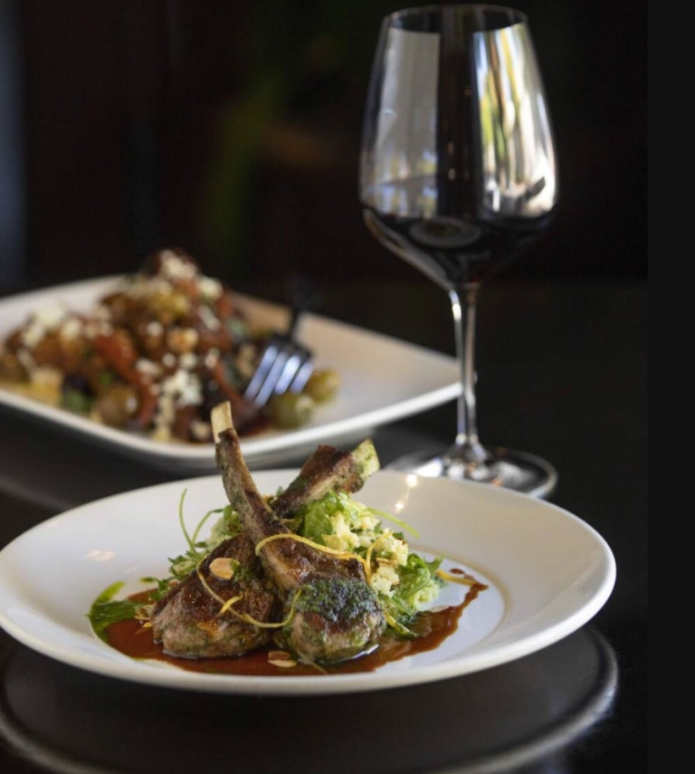 Willi's lamb and wine