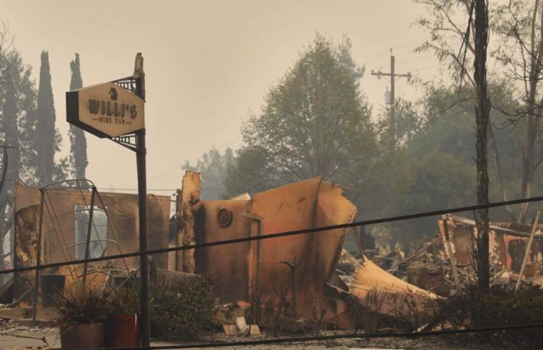 Willi's after fire