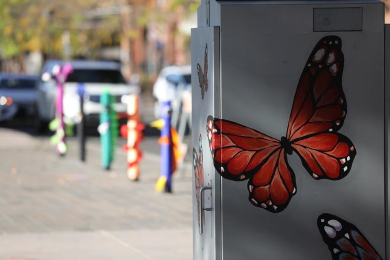 butterfly street art