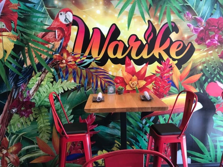 Warike mural wall