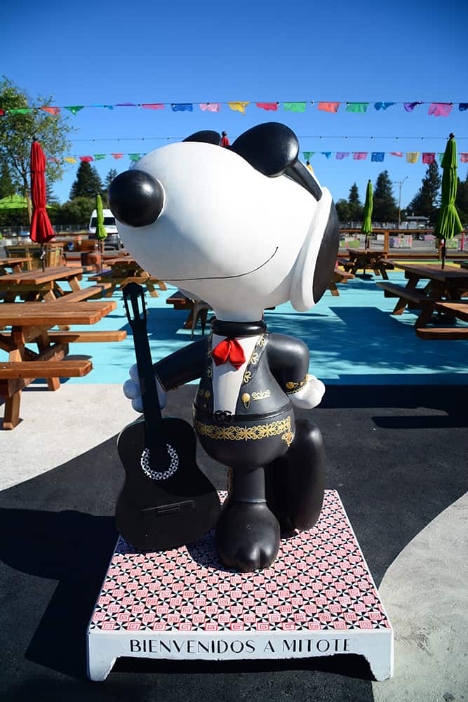 Rosland Food Park Snoopy Santa Rosa